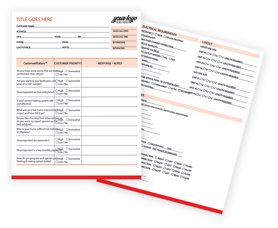 Contractor Marketing E-Forms Print Forms