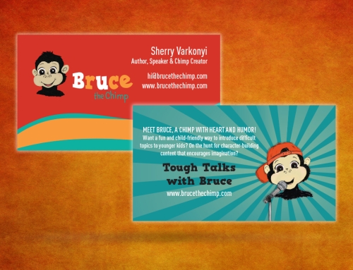 Bruce The Chimp Business Card