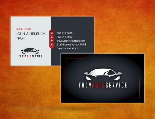 Troy Auto Services Business Card